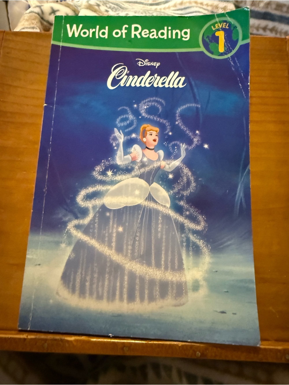Disney Cinderella World of Reading Level 1 by Brooke Vitale Children’s Book